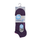 Elle 3 Pack Unisex Anti Sweat Trainer Quarter Socks for Hot Weather