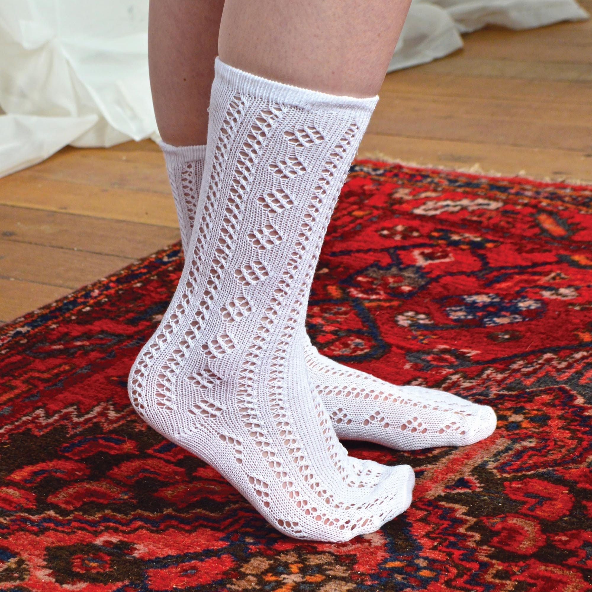Sock Snob 12 Pair Soft Cotton Rich Knee High White Uniform Kids Socks for School