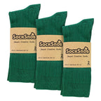 Sock Snob Mens Plain Coloured Cotton Rich Ribbed Dress Socks