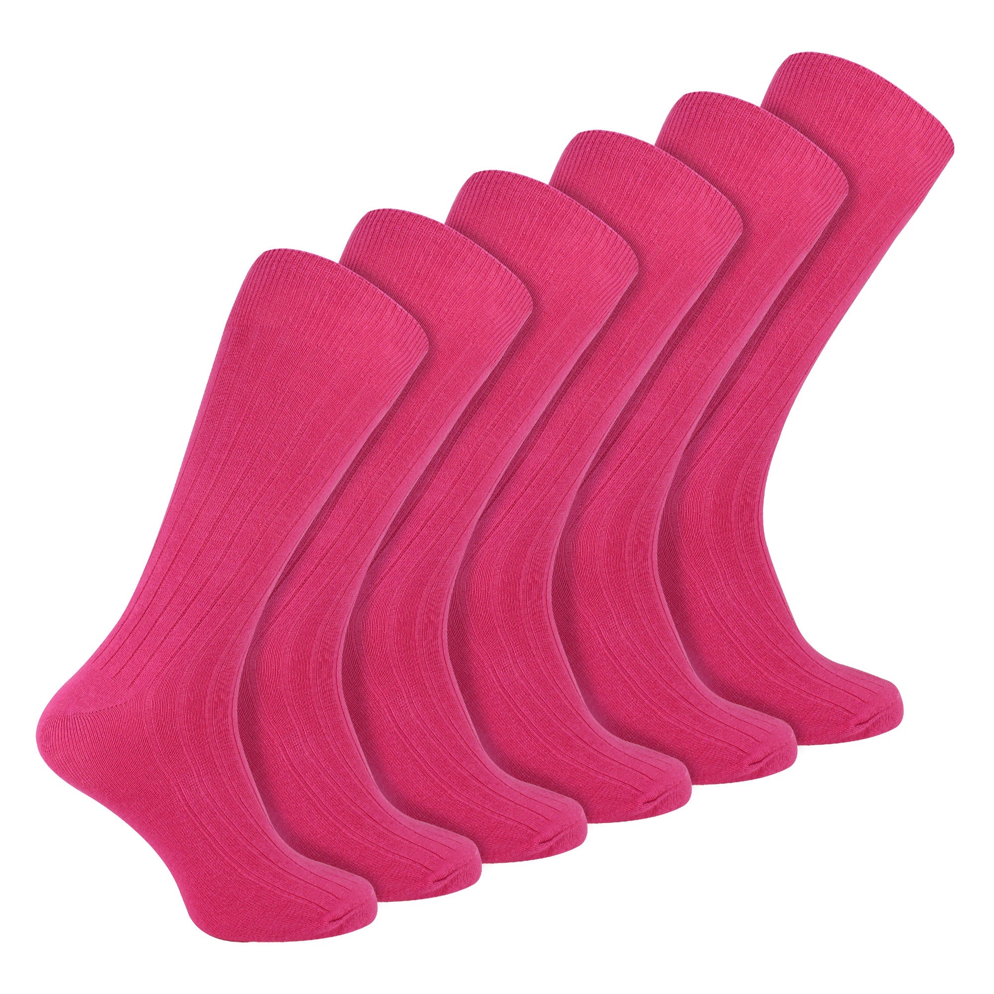 Sock Snob Mens Plain Coloured Cotton Rich Ribbed Dress Socks
