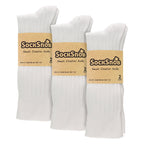 Sock Snob Mens Plain Coloured Cotton Rich Ribbed Dress Socks