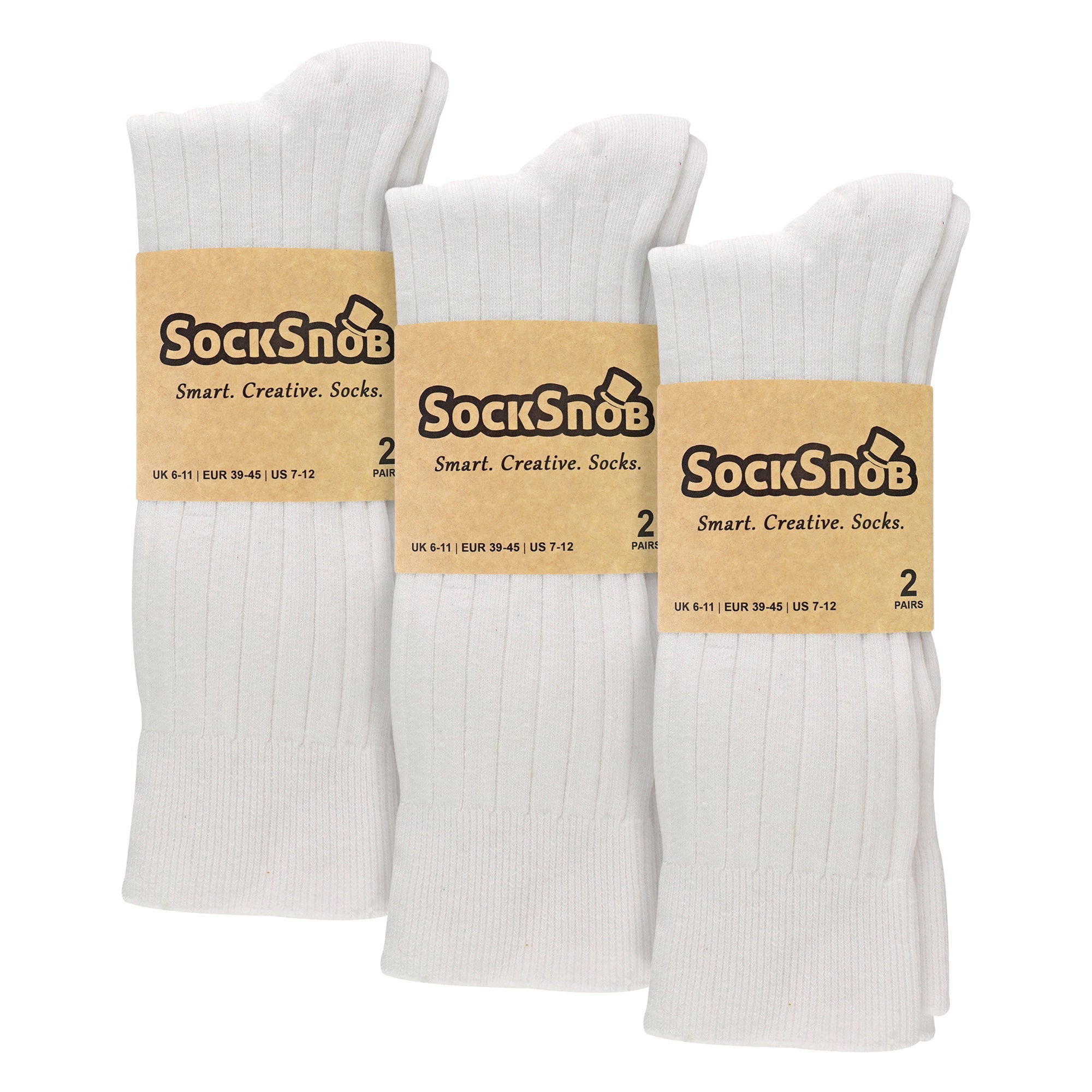 Sock Snob Mens Plain Coloured Cotton Rich Ribbed Dress Socks