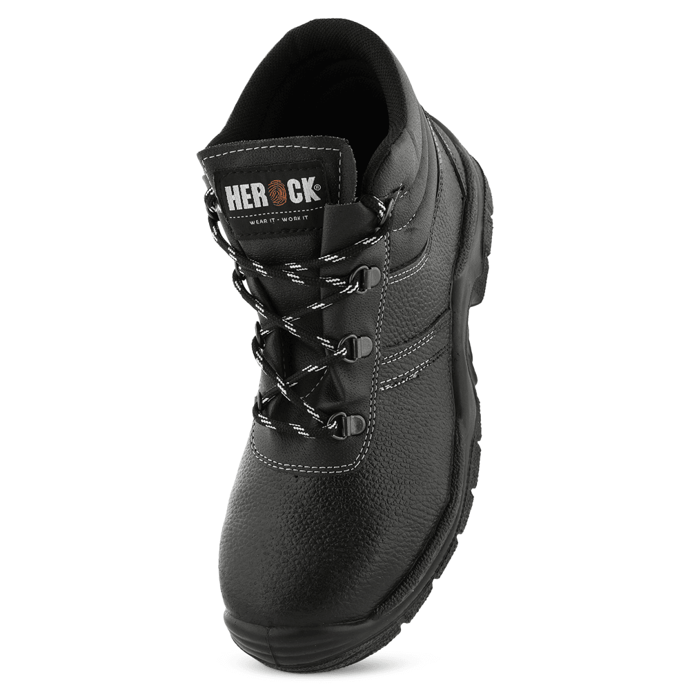 Herock Troy Composite S3 Safety Work Safety Boots Black