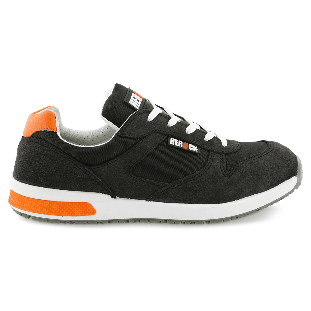 Herock Gannicus S1P Steel Toe Cap Safety Trainers Grey