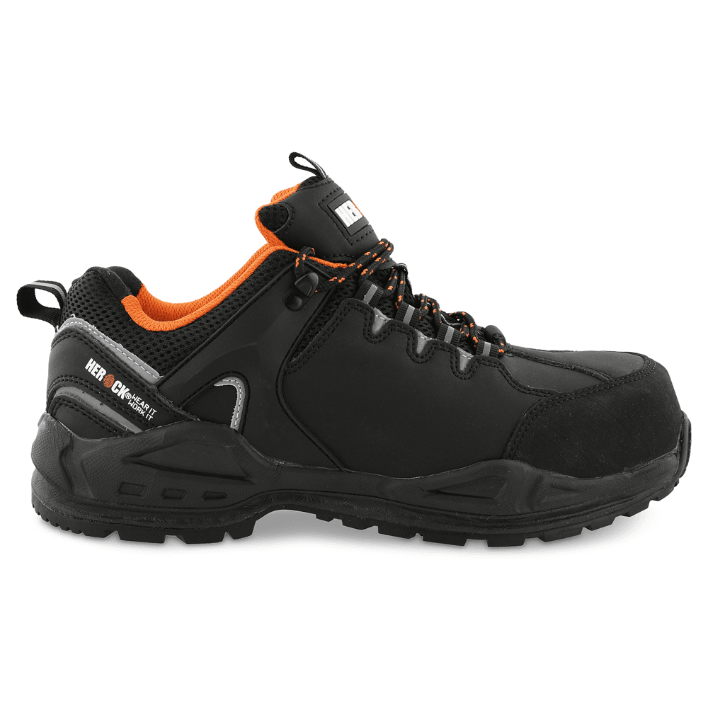 Herock Gigantes Composite S3 Water Repellent Safety Shoes Black