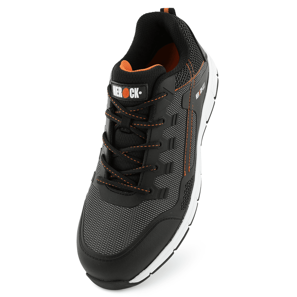 Herock Davos S1P Composite Antistatic Safety Trainers Black