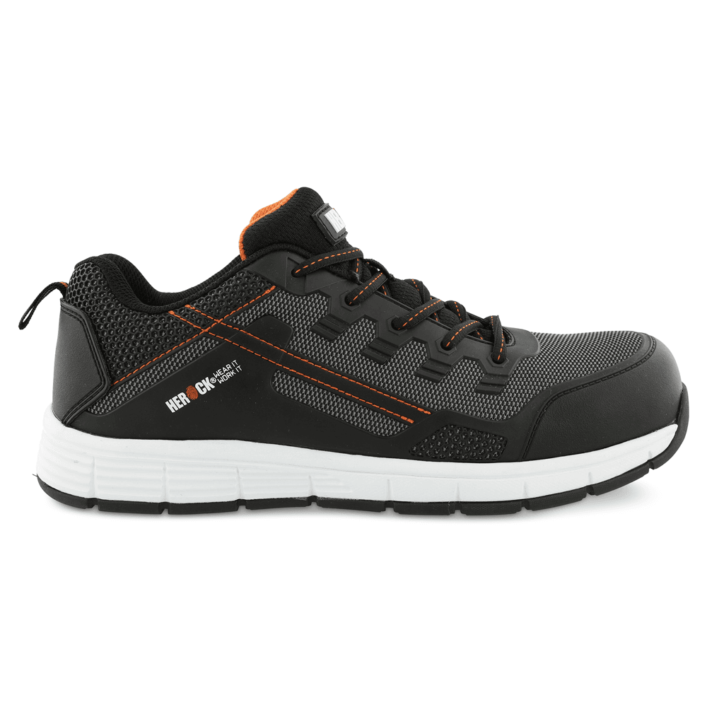 Herock Davos S1P Composite Antistatic Safety Trainers Black
