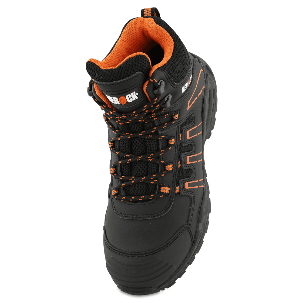 Herock Thallo S3 Composite Safety Boots Black