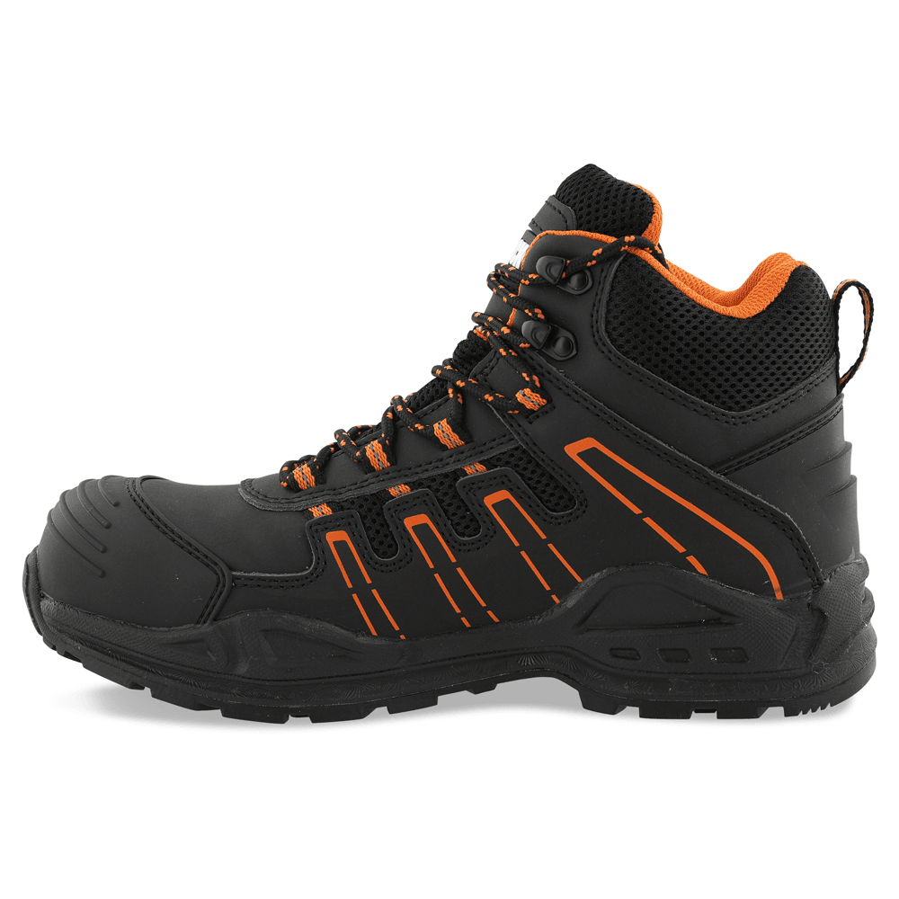Herock Thallo S3 Composite Safety Boots Black