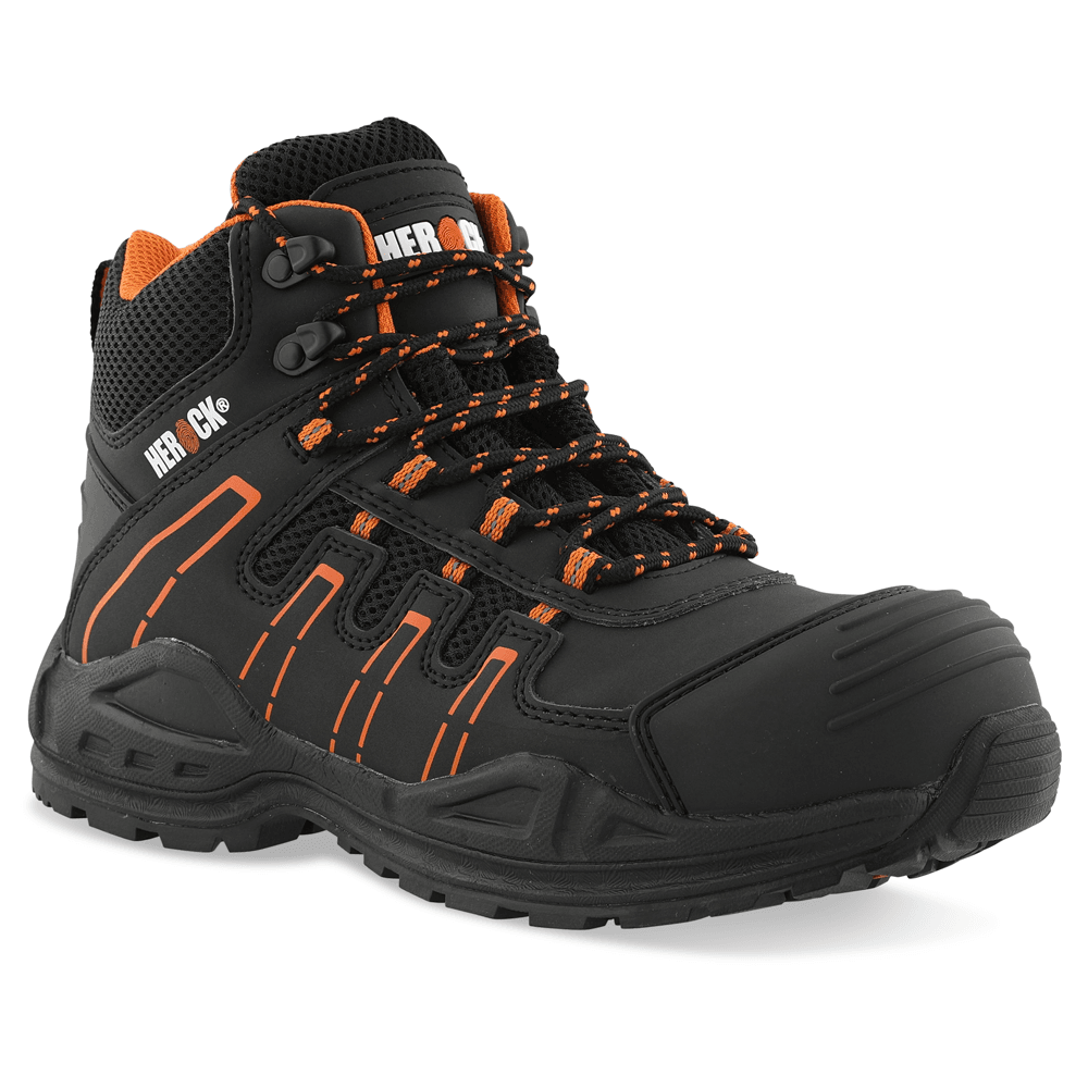 Herock Thallo S3 Composite Safety Boots Black