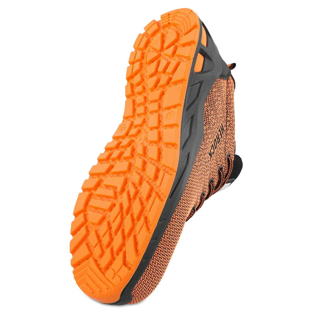 Herock Titus S1P Lightweight Safety Trainers Anthracite / Orange