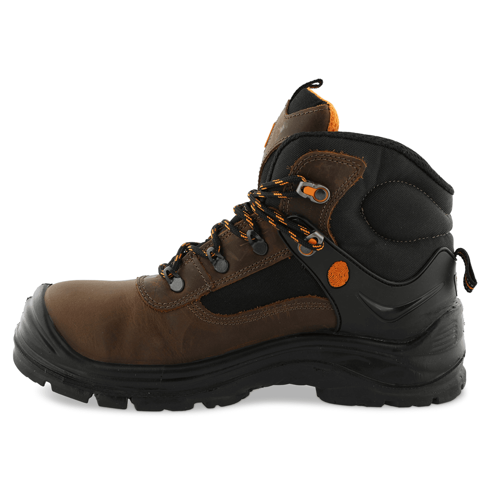 Herock Magnus Composite Toe Cap S3 Work Safety Boots Brown