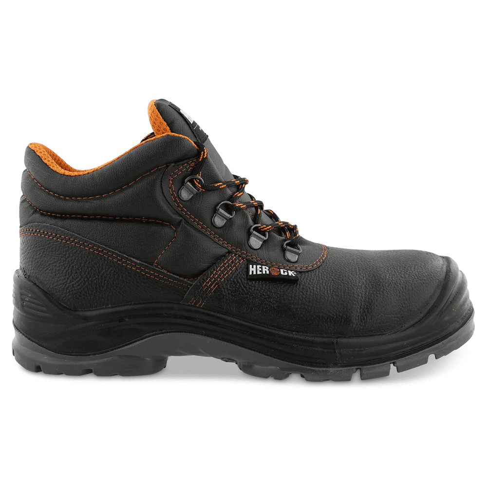 Herock Primus S3 Composite Steel Toe Cap Safety Boots Black