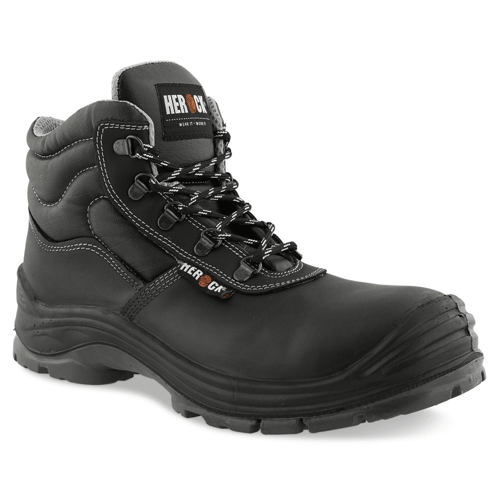 Herock Constructor Composite S3 Safety Work Safety Boots Black