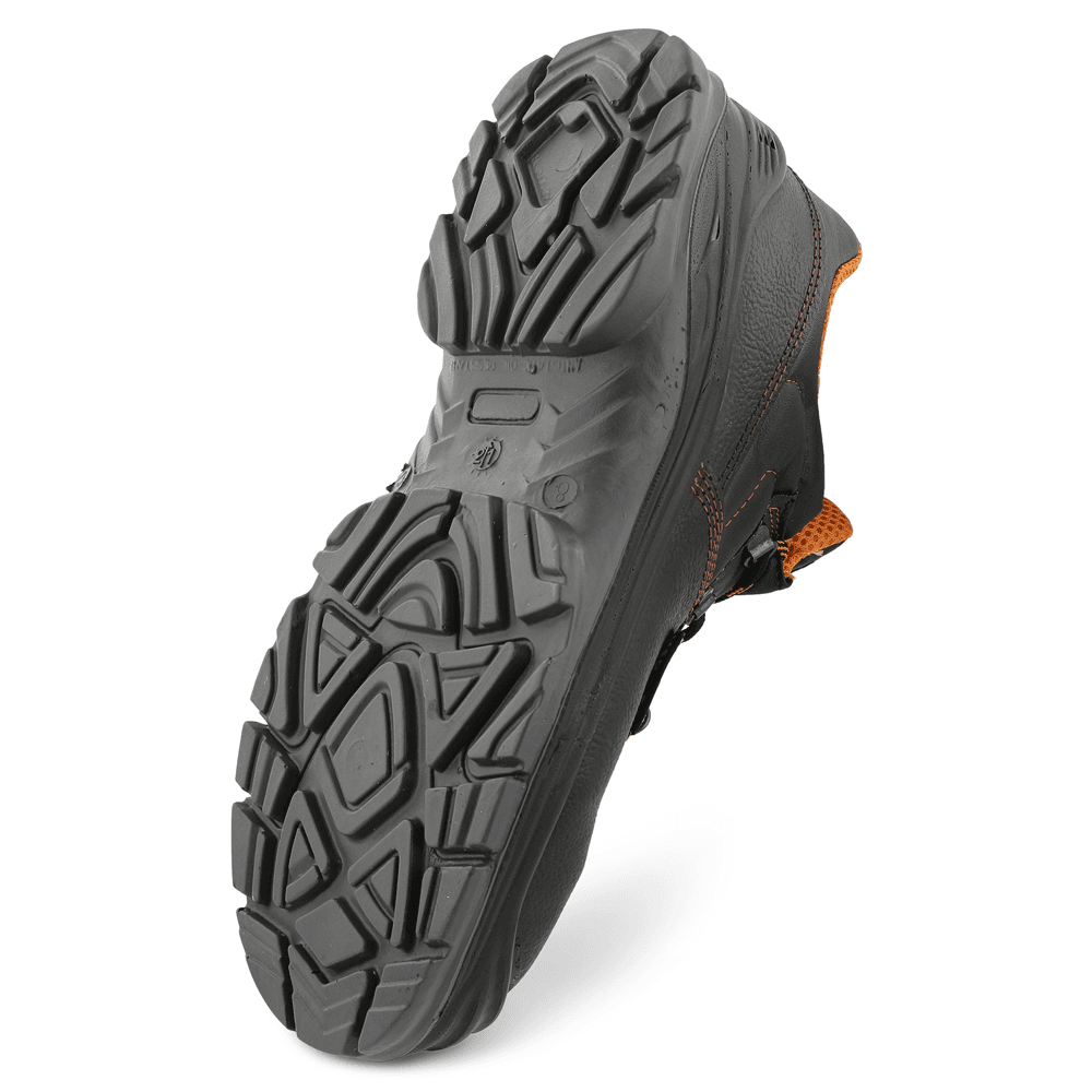 Herock Primus S3 Composite Steel Toe Cap Safety Shoes Black