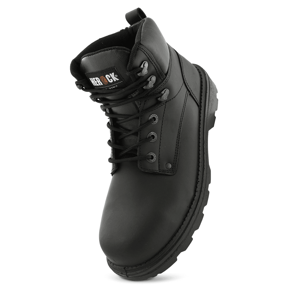 Herock San Remo S3 Composite Toe Cap Safety Boots Black