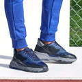 Lavair Pacific 2.0 Navy Black Leather Trainers