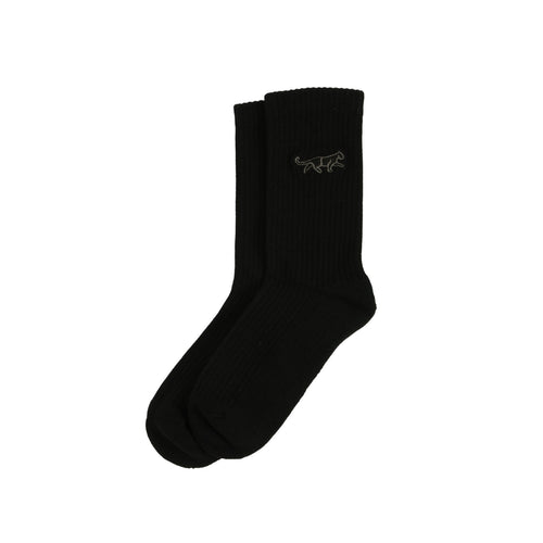 Bare Kind Save the Black Panthers Ribbed Bamboo Socks