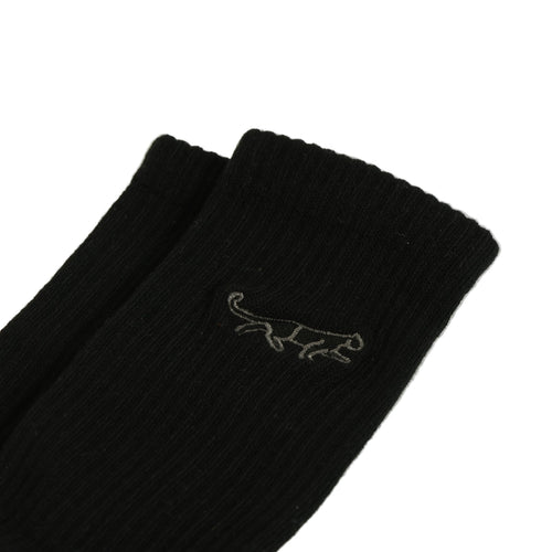 Bare Kind Save the Black Panthers Ribbed Bamboo Socks