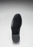 Hugs & Co Mens Slate Grey Suede Loafers Welted Leather Sole