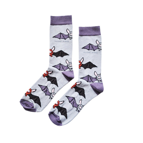 Bare Kind Save the Bats Bamboo Socks