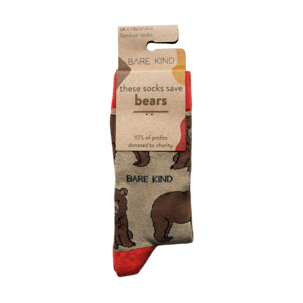 Bare Kind Save the Bears Bamboo Socks