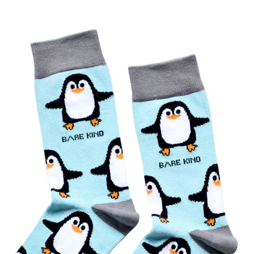 Bare Kind Save the Penguins Bamboo Socks