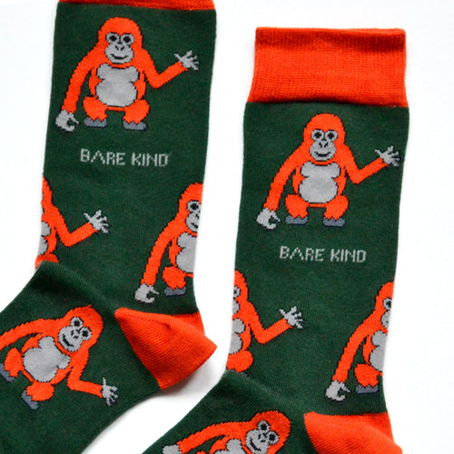 Bare Kind Save the Orangutans Bamboo Socks