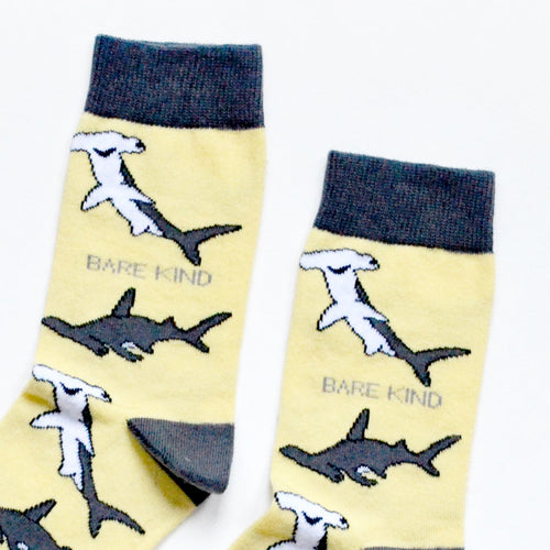 Bare Kind Save the Sharks Bamboo Socks
