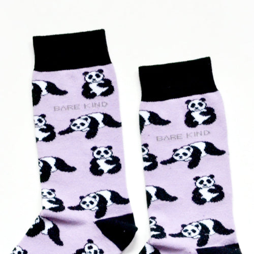 Bare Kind Save the Pandas Bamboo Socks