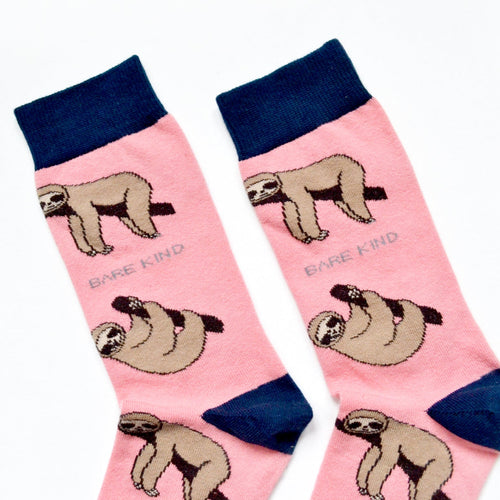 Bare Kind Save the Sloths Bamboo Socks