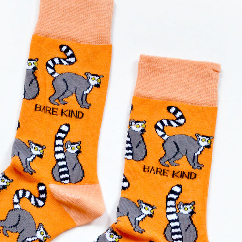 Bare Kind Save the Lemurs Bamboo Socks