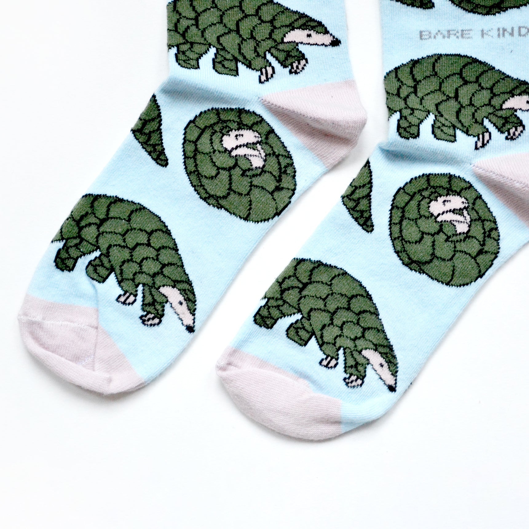 Bare Kind Save the Pangolins Bamboo Socks