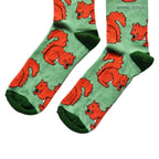 Bare Kind Save the Red Squirrels Bamboo Socks