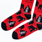 Bare Kind Save the Gorillas Bamboo Socks