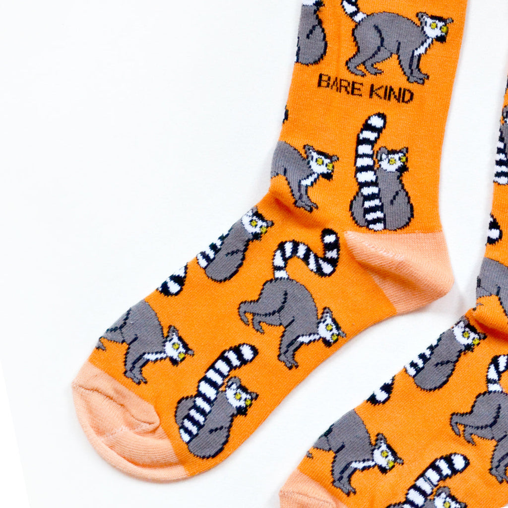 Bare Kind Save the Lemurs Bamboo Socks