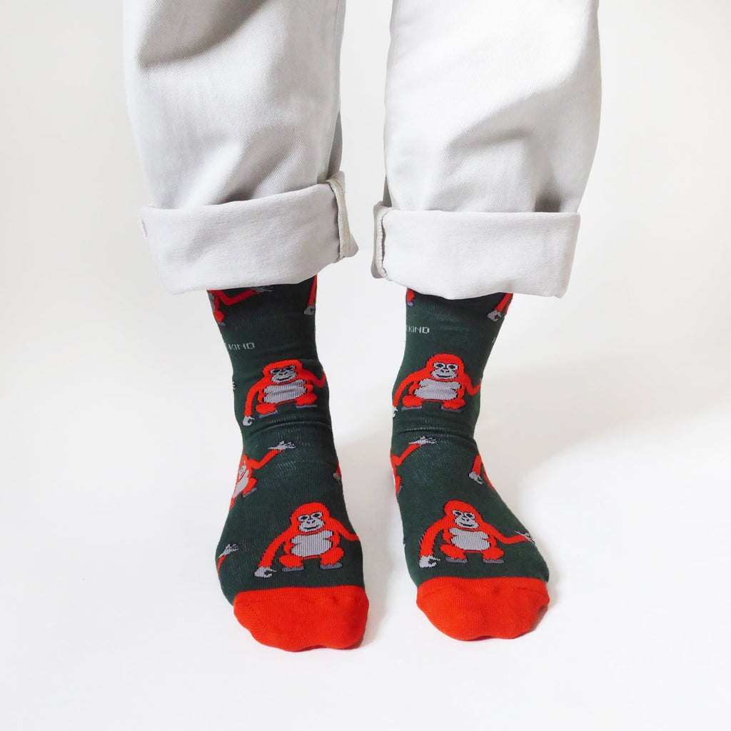 Bare Kind Save the Orangutans Bamboo Socks