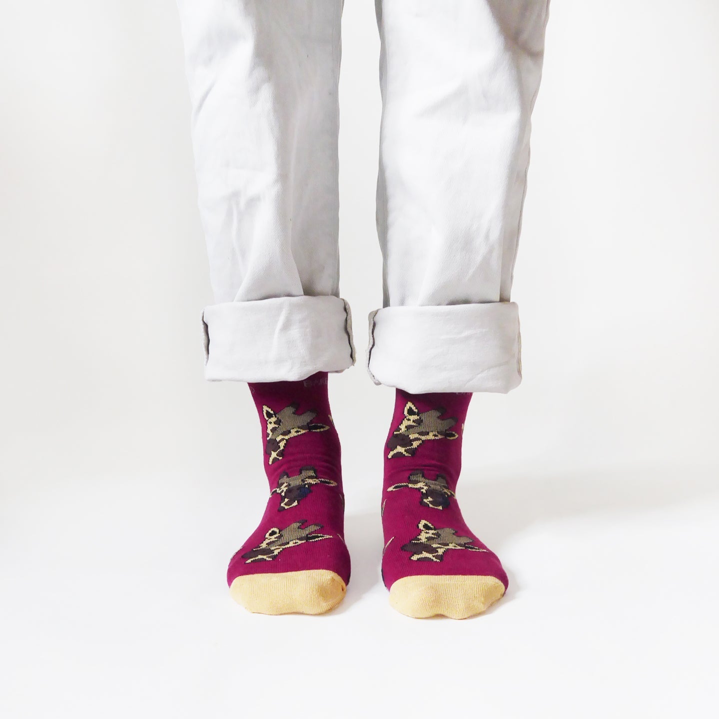 Bare Kind Save the Giraffes Bamboo Socks