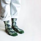 Bare Kind Save the Wolves Bamboo Socks