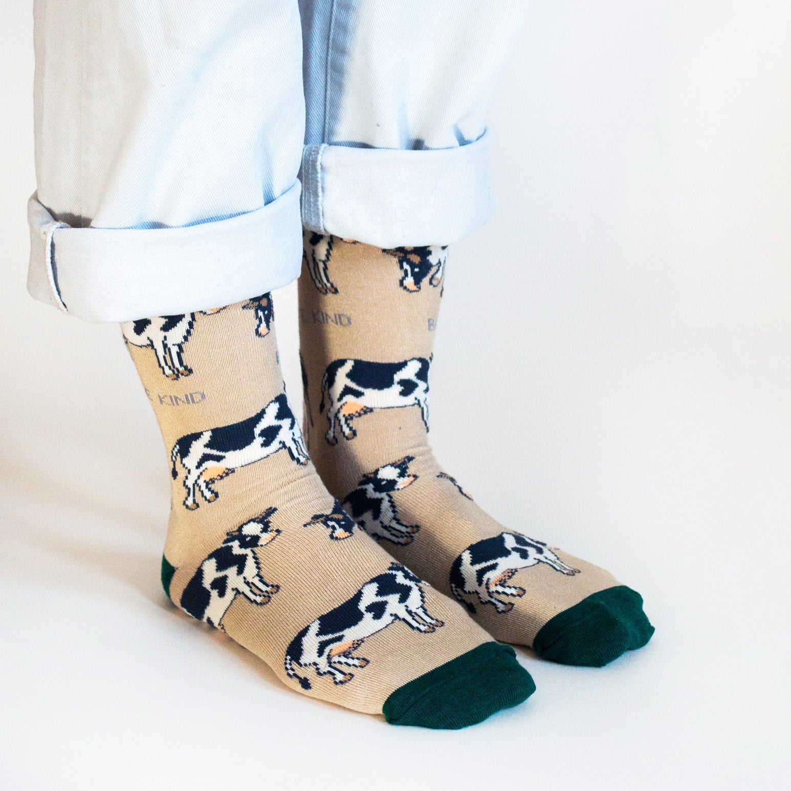 Bare Kind Save the Cows Bamboo Socks