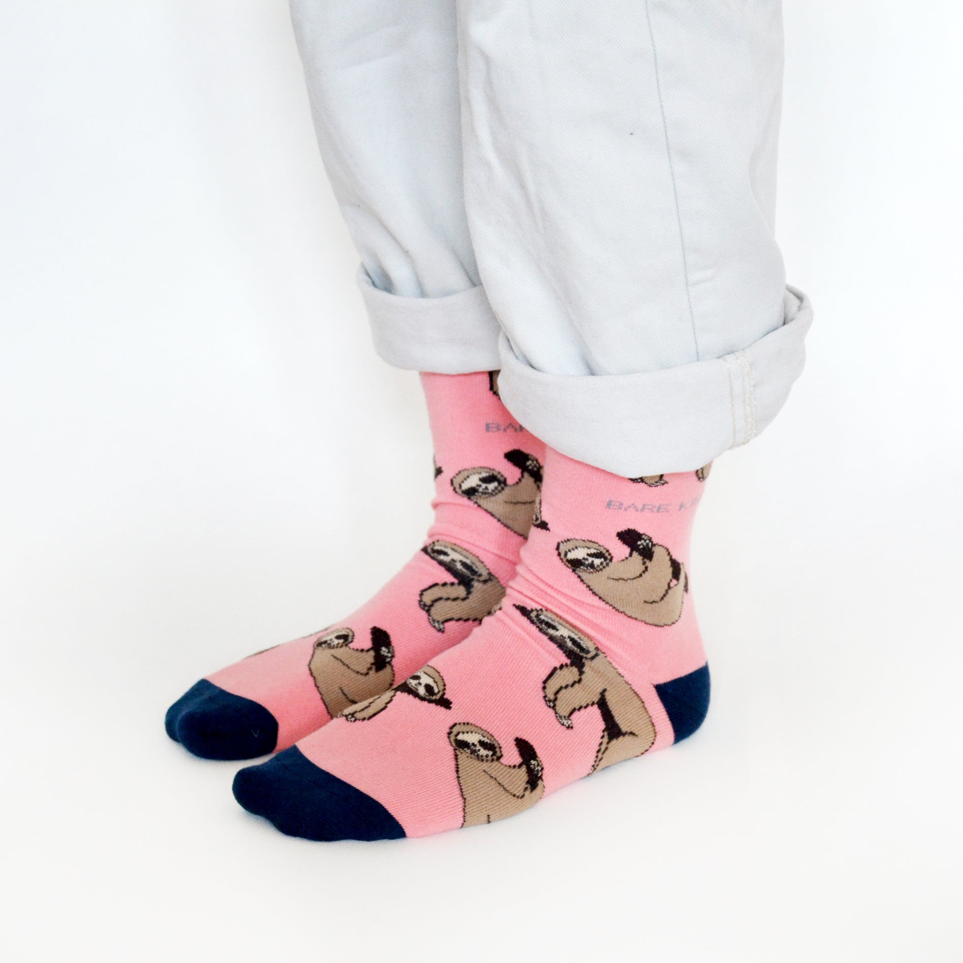 Bare Kind Save the Sloths Bamboo Socks