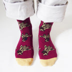 Bare Kind Save the Giraffes Bamboo Socks