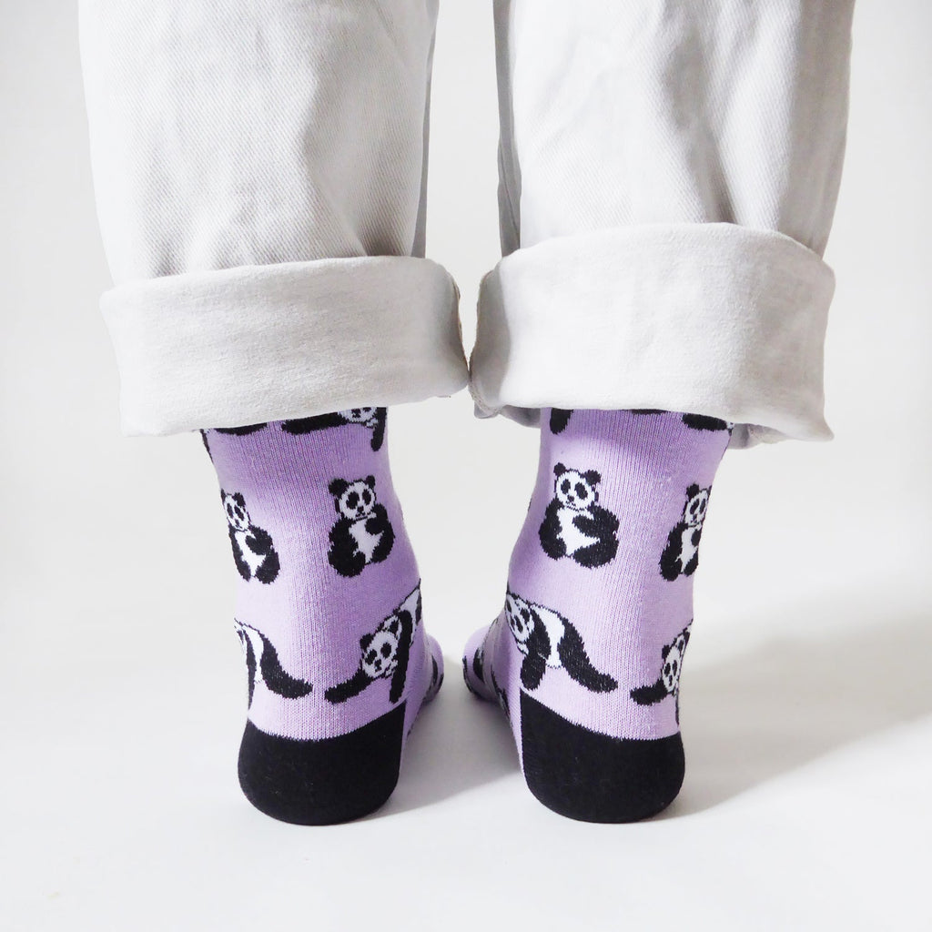 Bare Kind Save the Pandas Bamboo Socks
