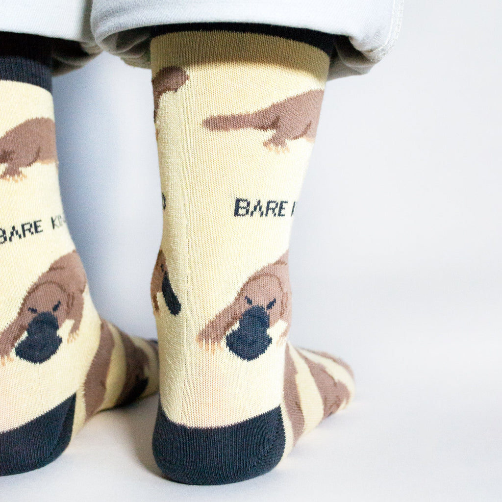 Bare Kind Save the Platypus Bamboo Socks