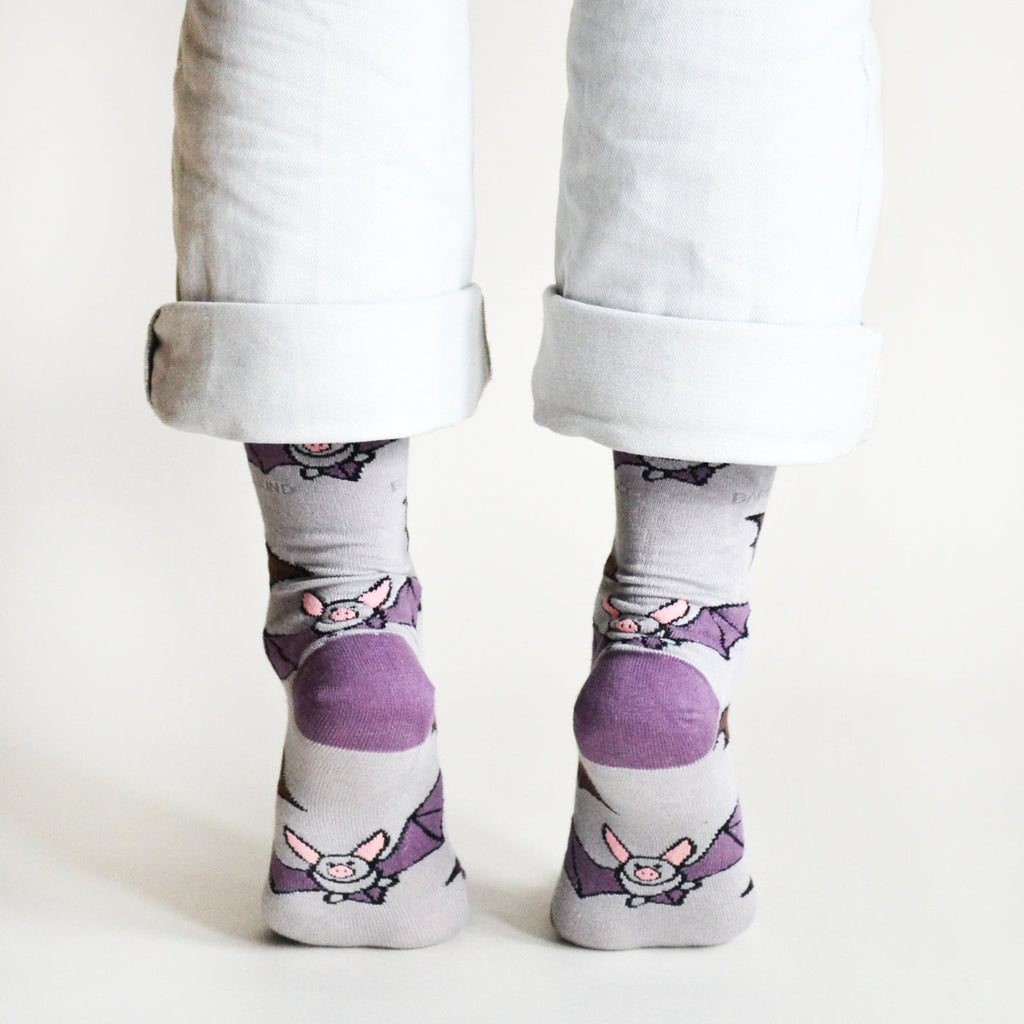 Bare Kind Save the Bats Bamboo Socks