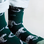 Bare Kind Save the Snow Leopards Bamboo Socks