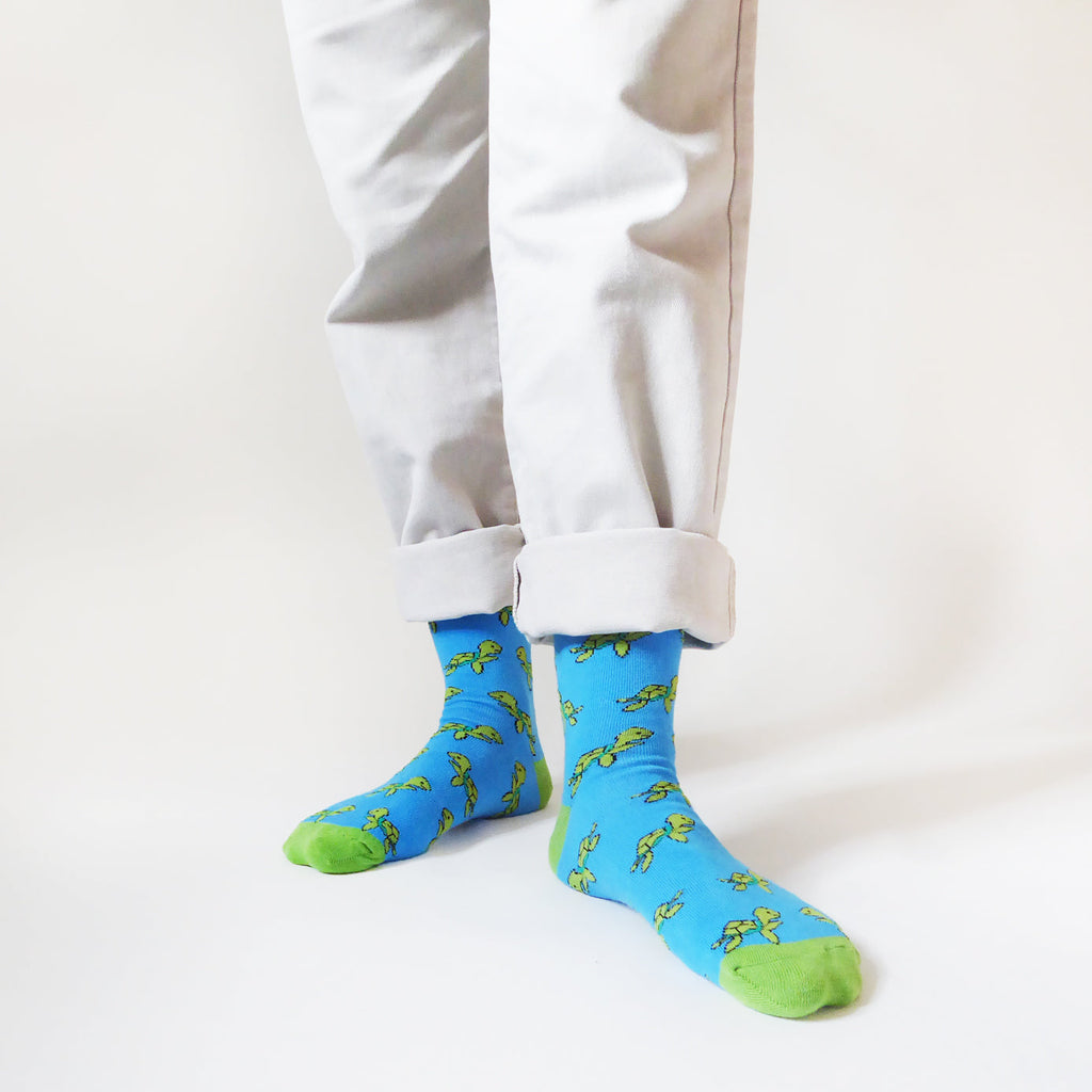 Bare Kind Save the Turtles Bamboo Socks