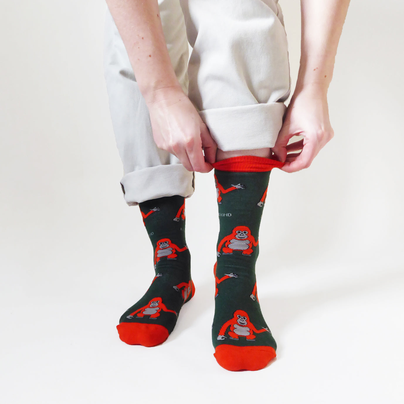 Bare Kind Save the Orangutans Bamboo Socks