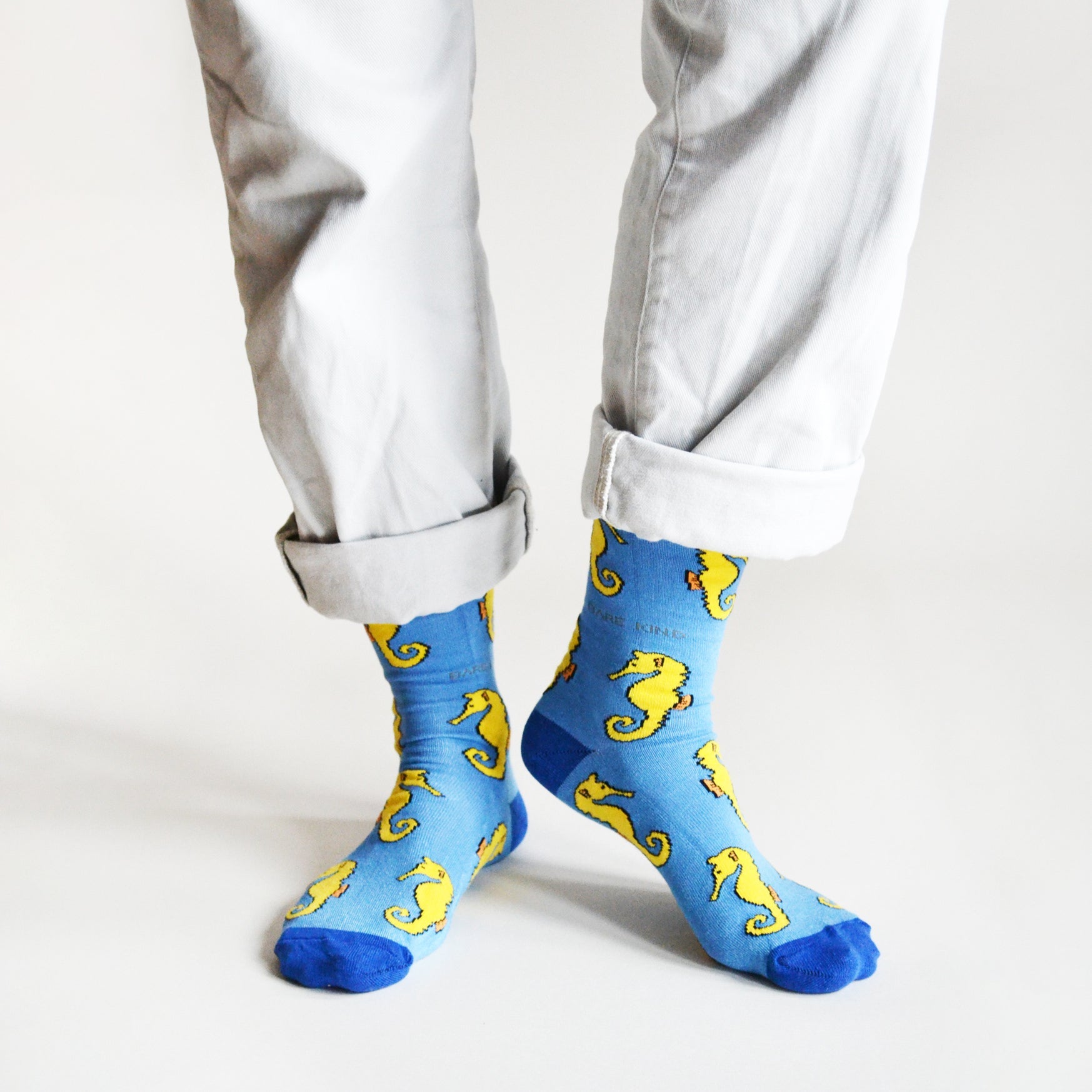 Bare Kind Save the Seahorses Bamboo Socks