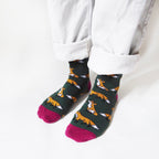 Bare Kind Save the Foxes Bamboo Socks
